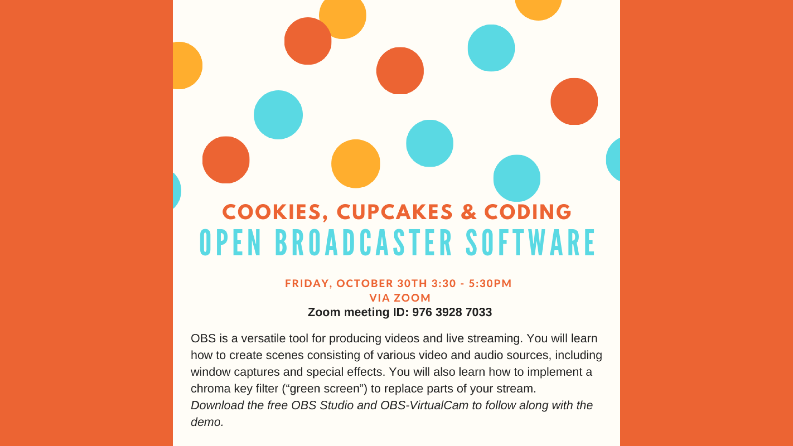 Fall 2020 Workshop: OBS